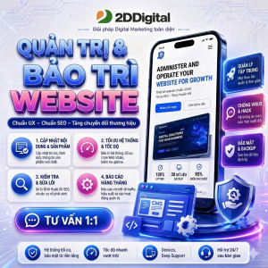 Dịch vụ quản trị Website
